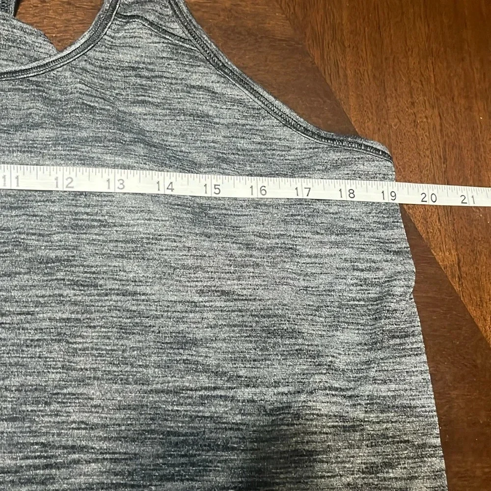Lululemon Essential Tank Heathered Black